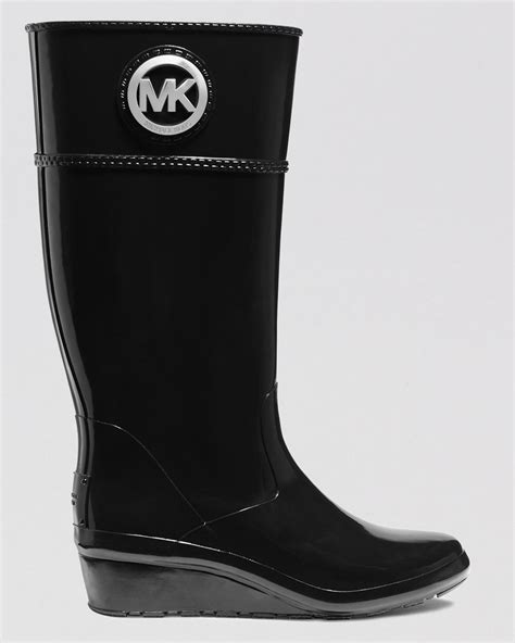 rain boot michael kors|michael kors wedge rain boots.